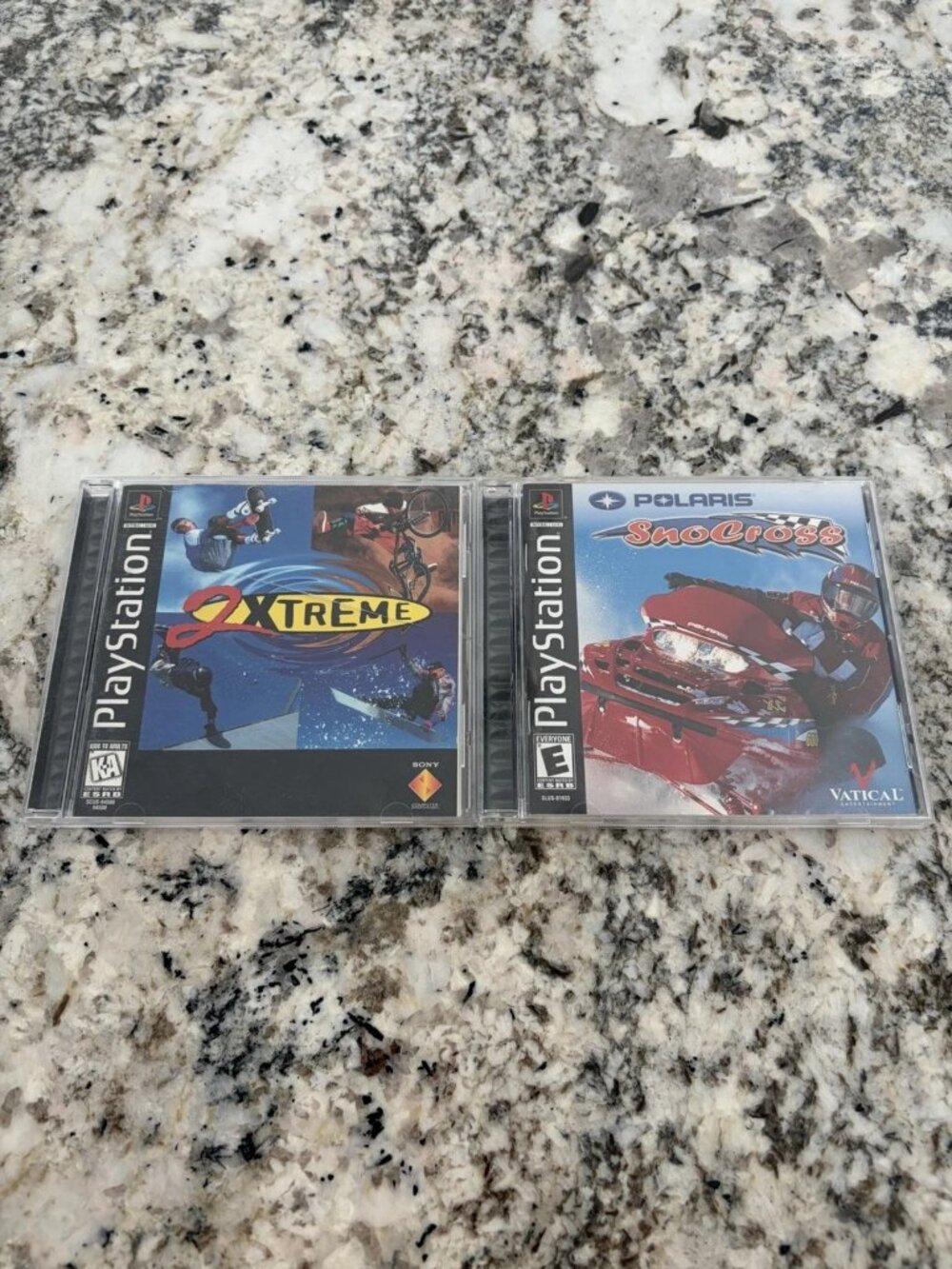 2Xtreme Polaris Snowcross PS1 Both Complete Tested